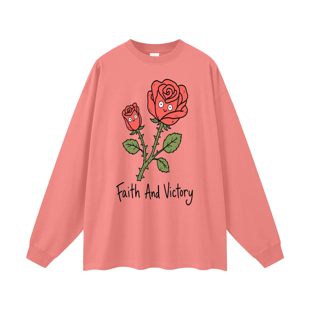 Oversized Unisex Long Sleeve T-Shirt