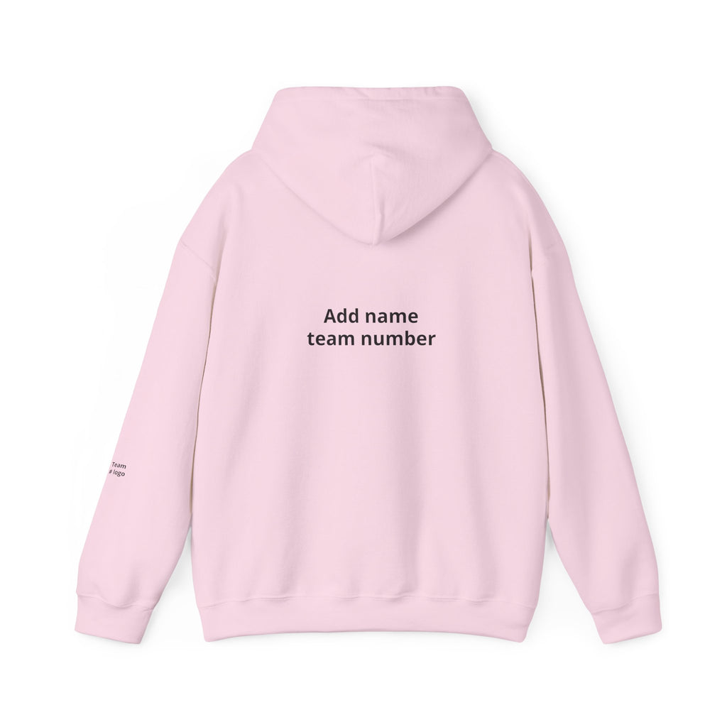 Custom Team Hoodie - Add Your Name & Number, Personalized Sports Sweatshirt
