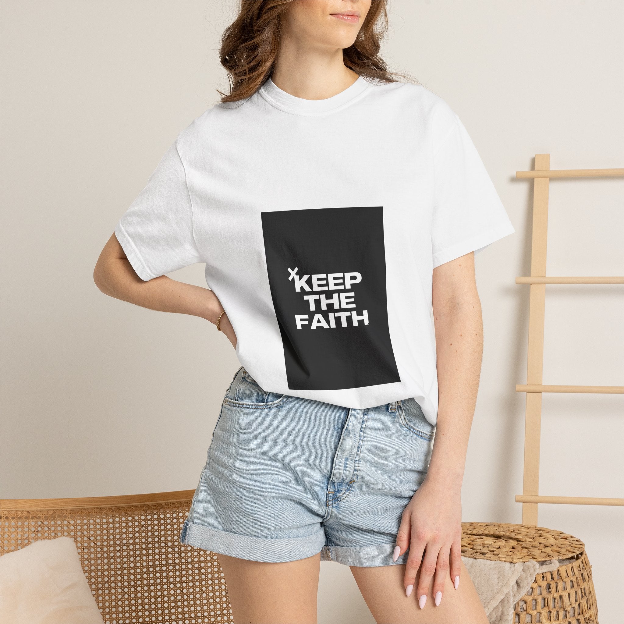Keep The Faith T-Shirt — Inspirational Graphic Tee