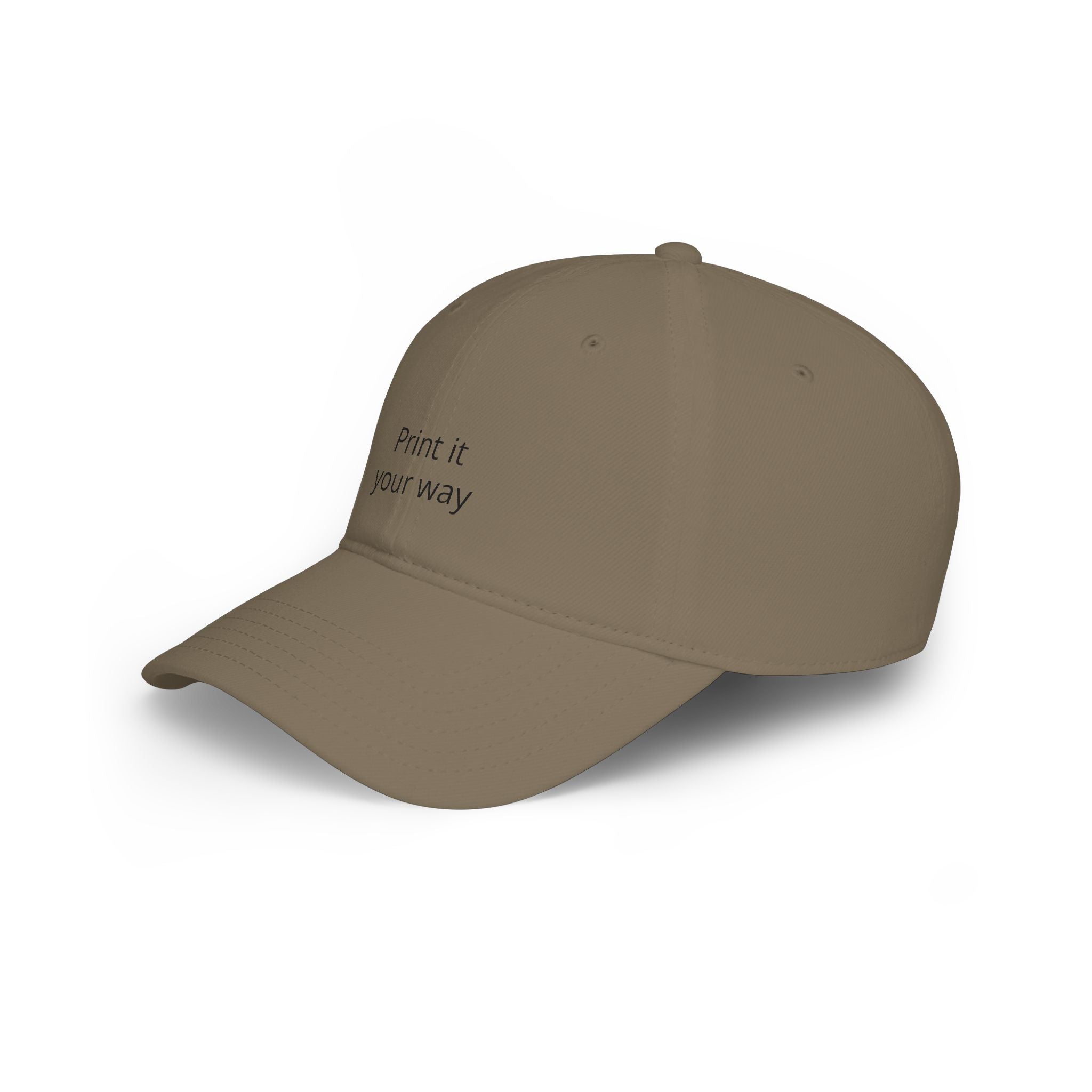 Play Hard Baseball Cap - Minimal Embroidered Motivational Dad Hat