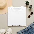 T-Shirt — Personalized Minimalist White Tee (Custom Text Option)