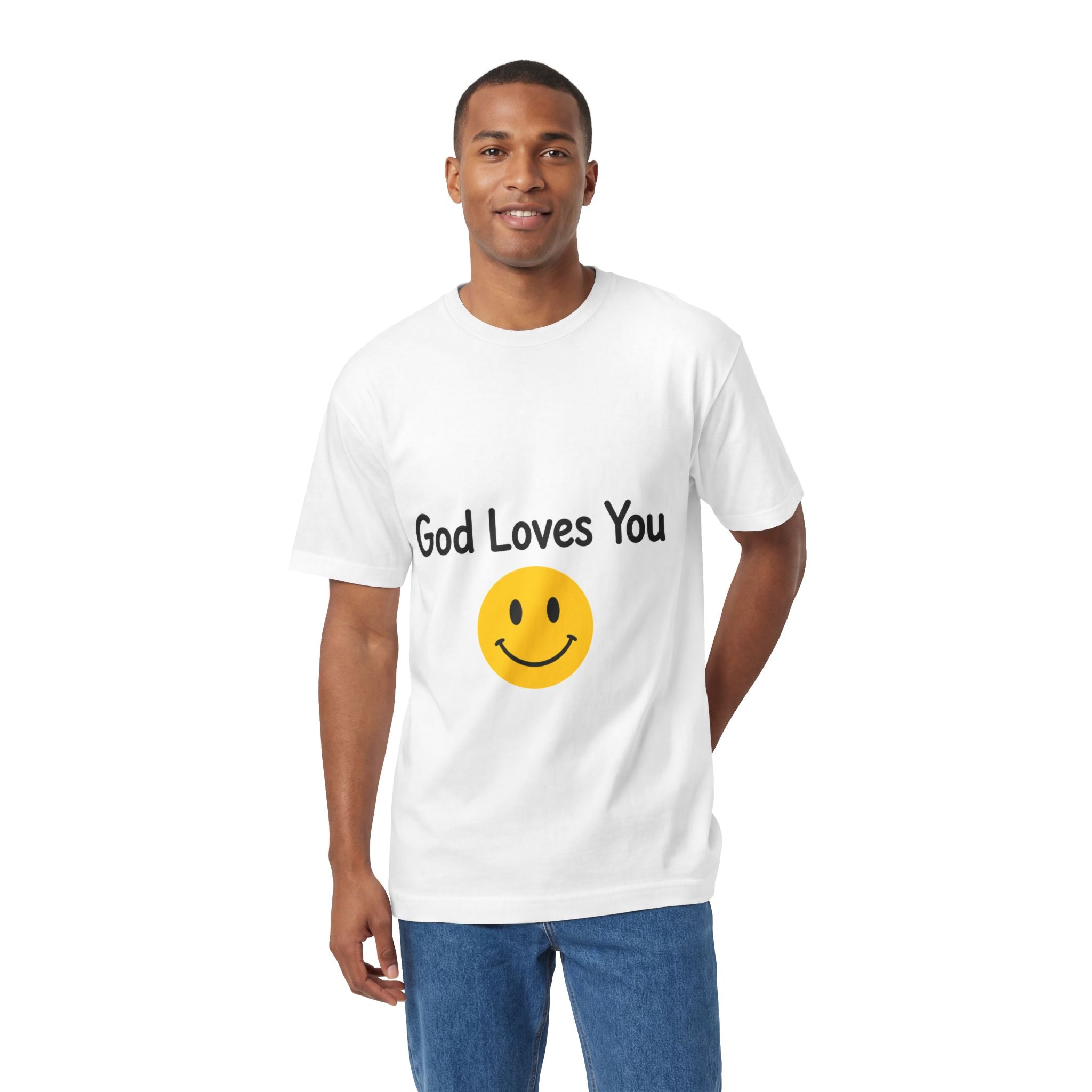 God Loves You Smile Tee