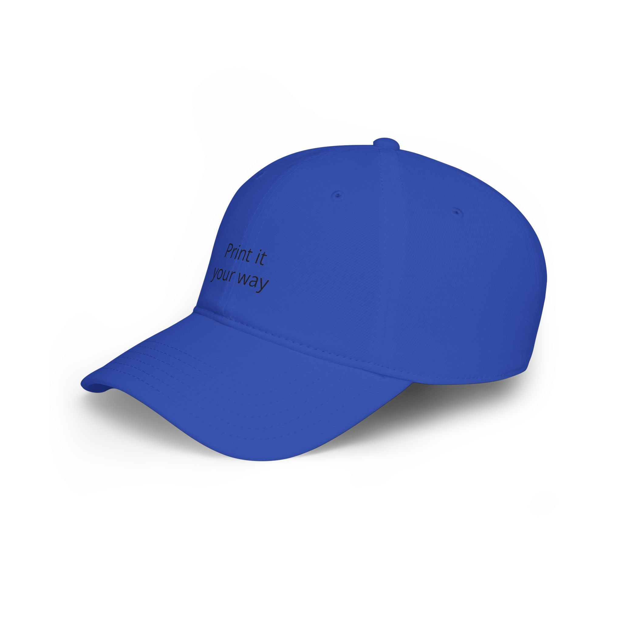 Play Hard Baseball Cap - Minimal Embroidered Motivational Dad Hat