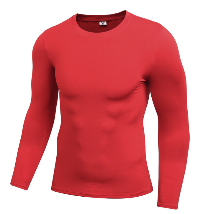 Men's Moisture-Wicking Long Sleeve Workout Shirt