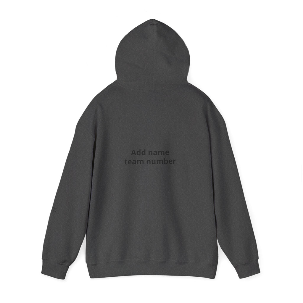 Custom Team Hoodie - Add Your Name & Number, Personalized Sports Sweatshirt