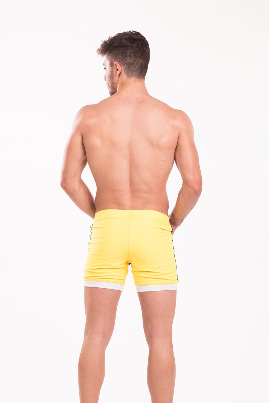 Men's Swim Trunks, Square Cut, Youth Swimwear
