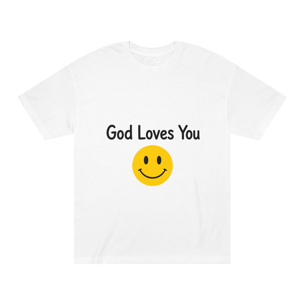 God Loves You Smile Tee