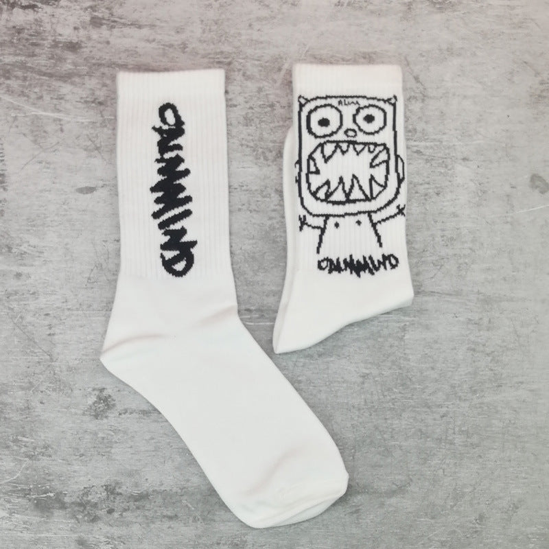 Fashion Sports Socks for Skateboarding and Basketball