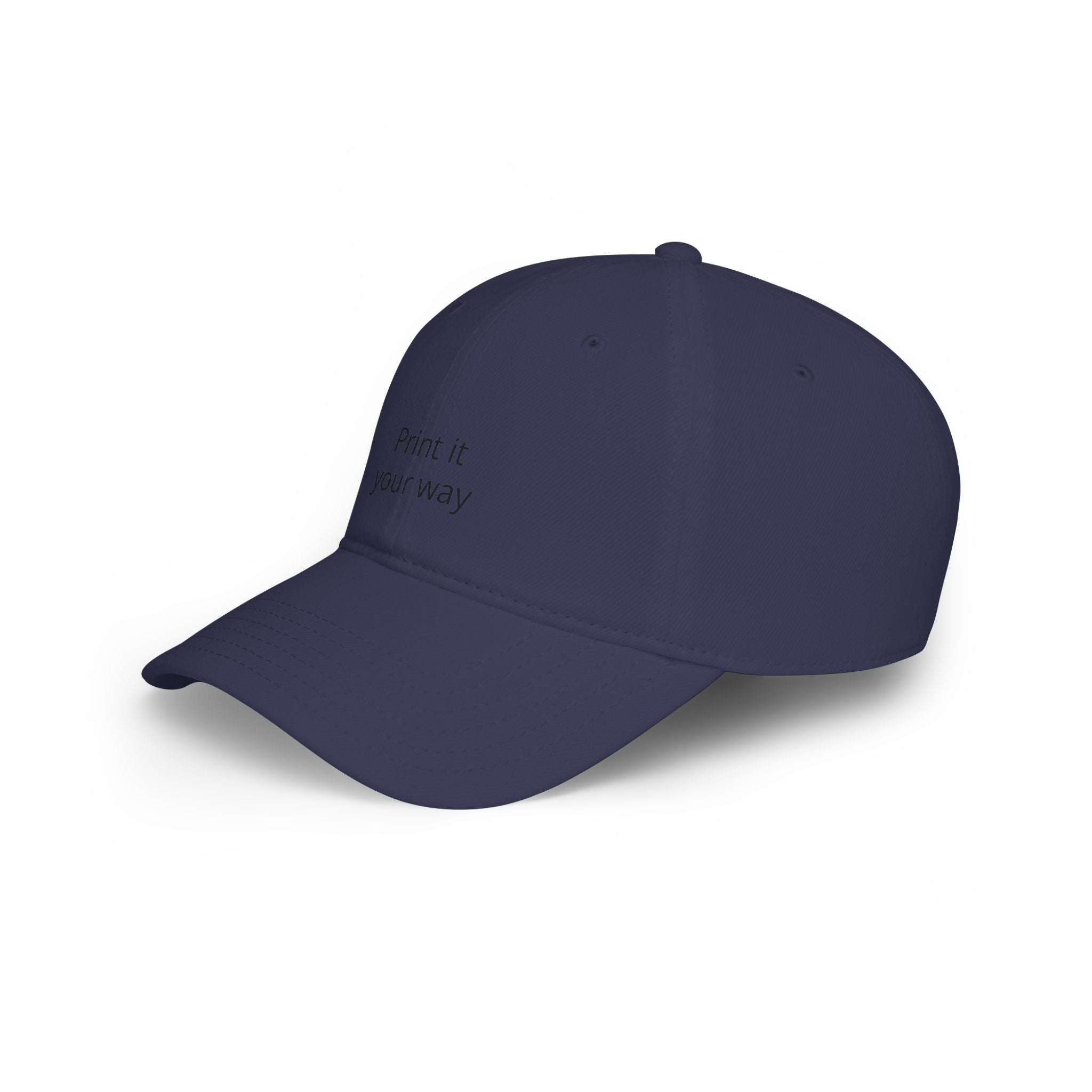 Play Hard Baseball Cap - Minimal Embroidered Motivational Dad Hat