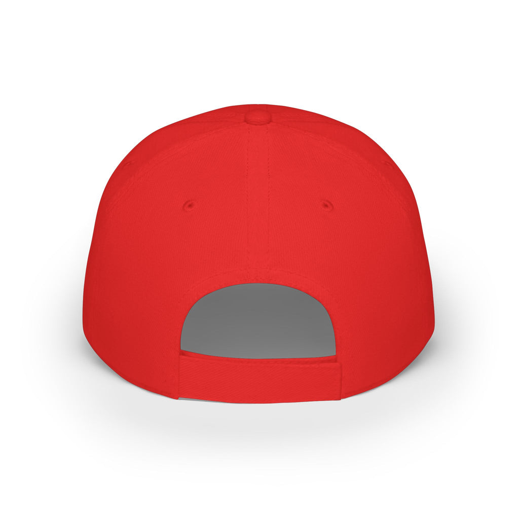 Play Hard Baseball Cap - Minimal Embroidered Motivational Dad Hat