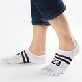 Five-Finger Sports Socks - Invisible Cotton Boat Socks