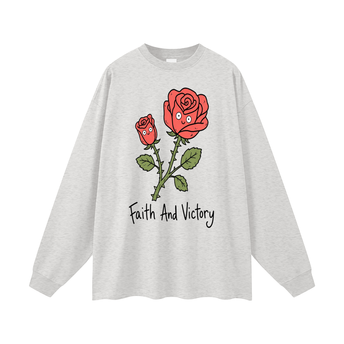 Oversized Unisex Long Sleeve T-Shirt