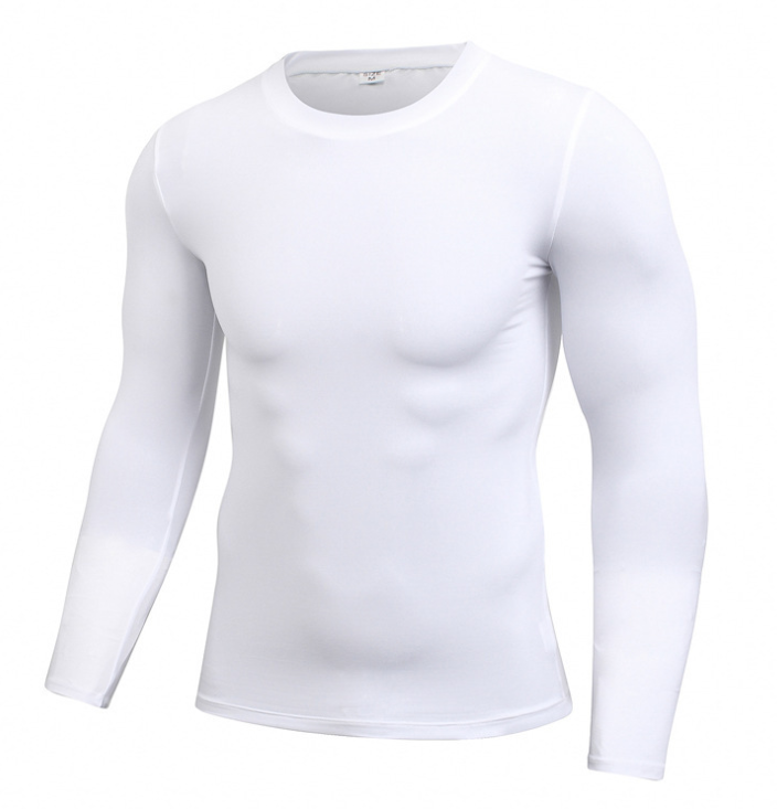 Men's Moisture-Wicking Long Sleeve Workout Shirt