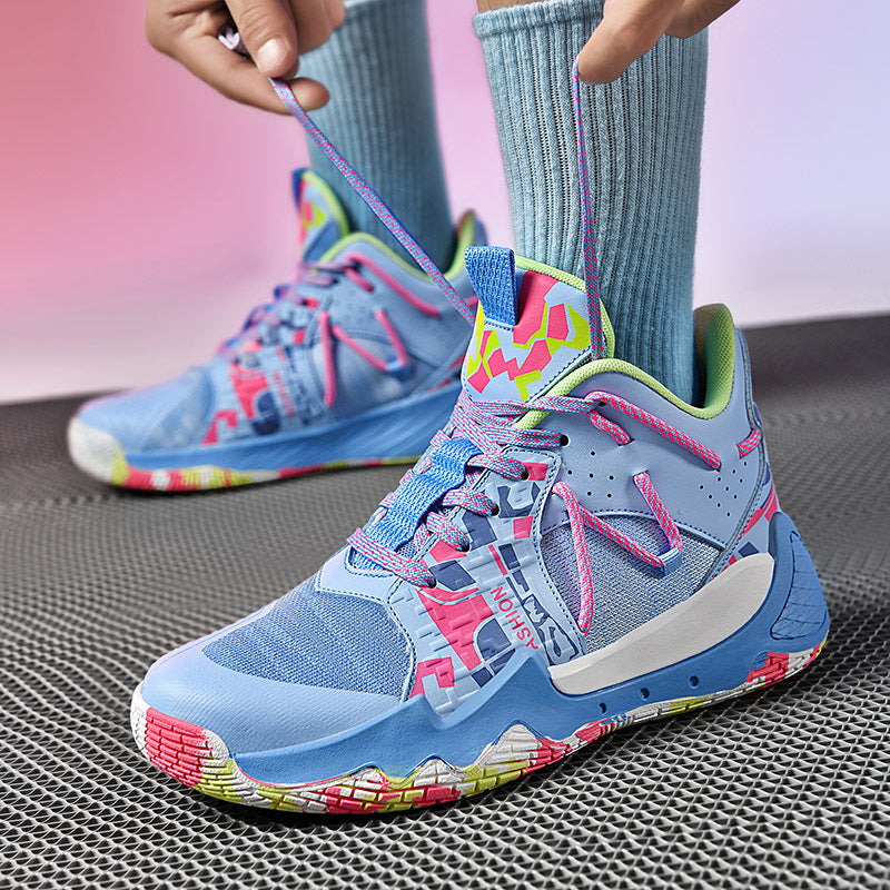 Factory Direct Basketball Shoes for Couples - High Top