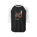 Raglan Shirt — "Moving, Sweating, Restoring" Fitness Baseball Tee