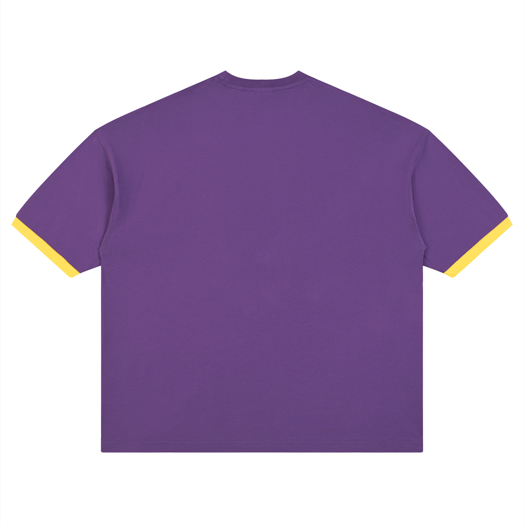 Unisex Color Block Drop Shoulder T-Shirt