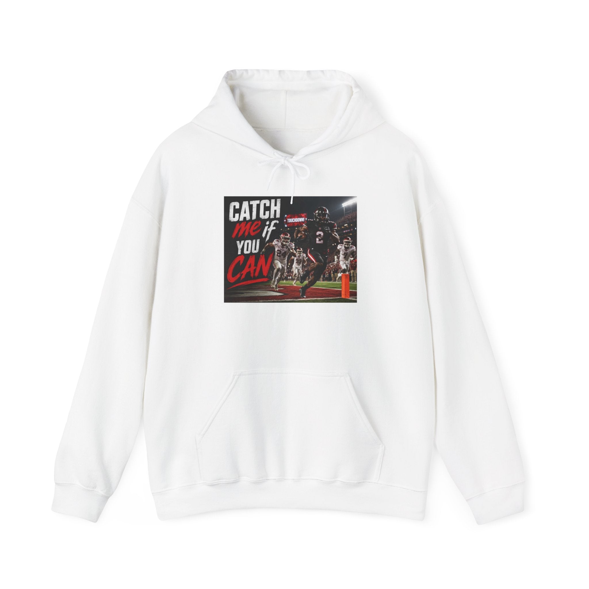 Catch Me If You Can Football Hoodie – High School Game Night Pullover
