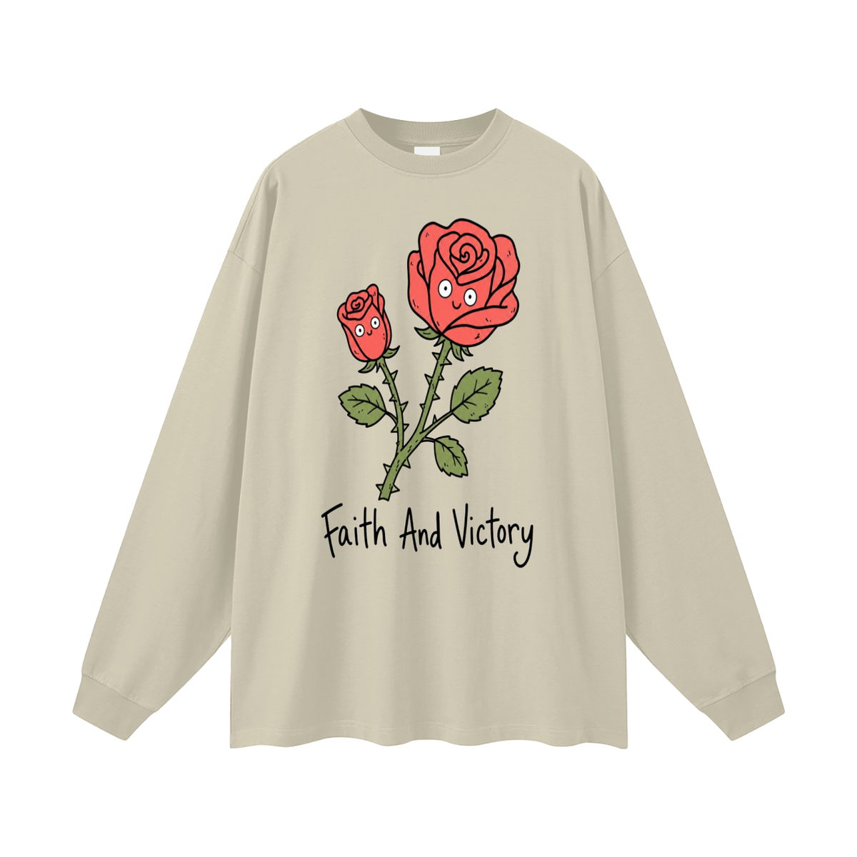 Oversized Unisex Long Sleeve T-Shirt