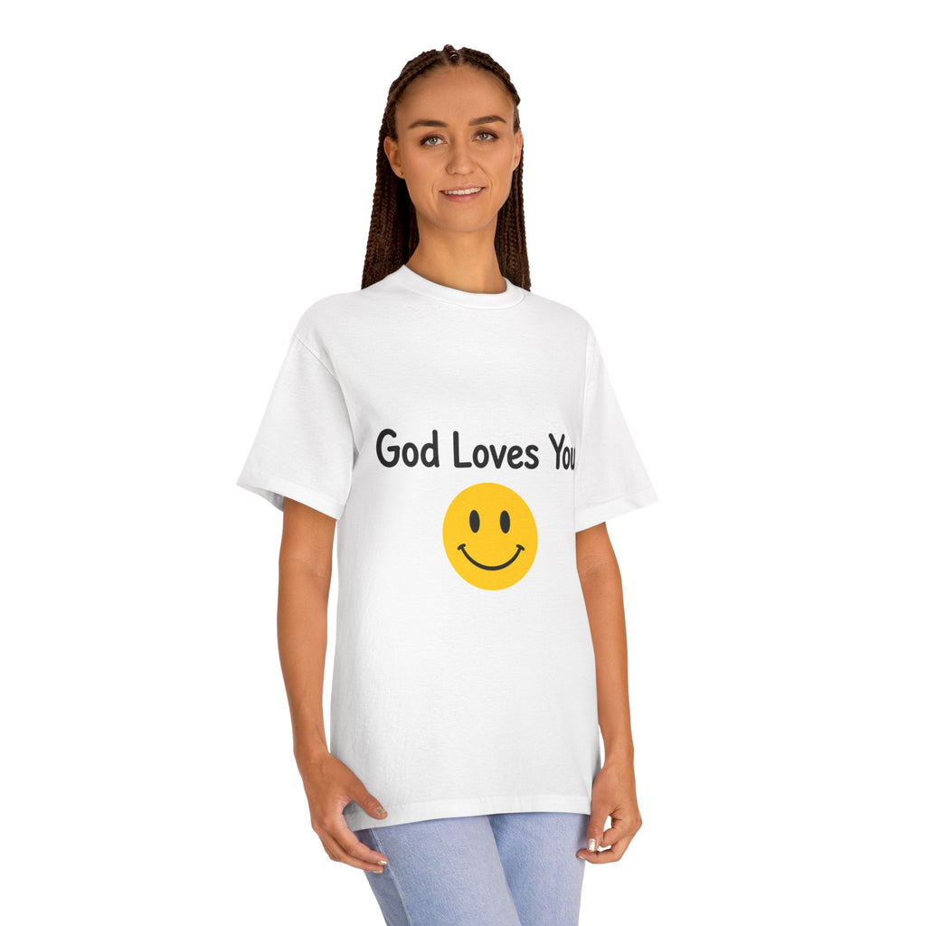 God Loves You Smile Tee