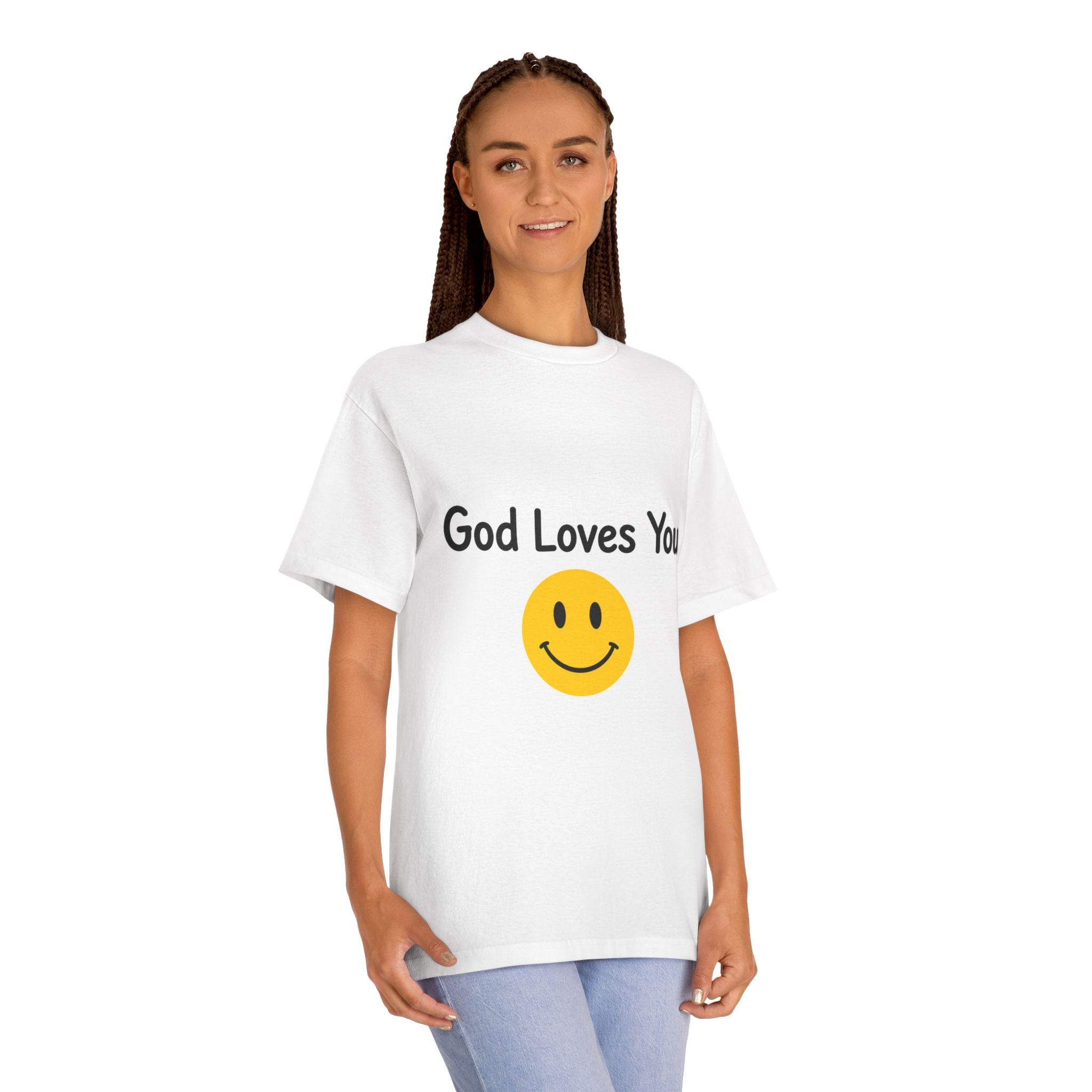 God Loves You Smile Tee