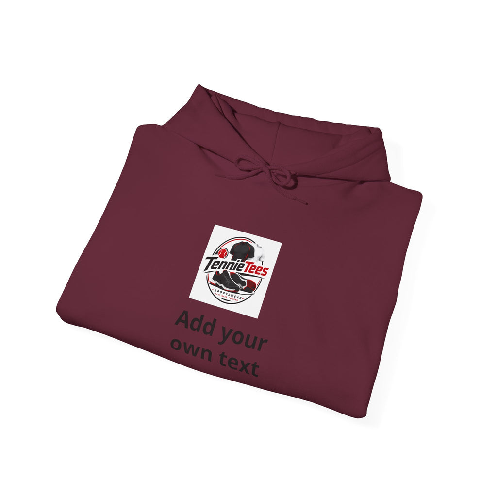 Custom Team Hoodie - Add Your Name & Number, Personalized Sports Sweatshirt