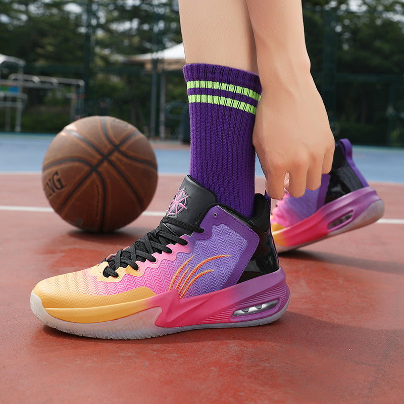 2023 Breathable High-Top Basketball Shoes for Couples