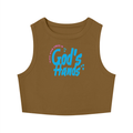 Women's Tight Crewneck Crop Tank Top
