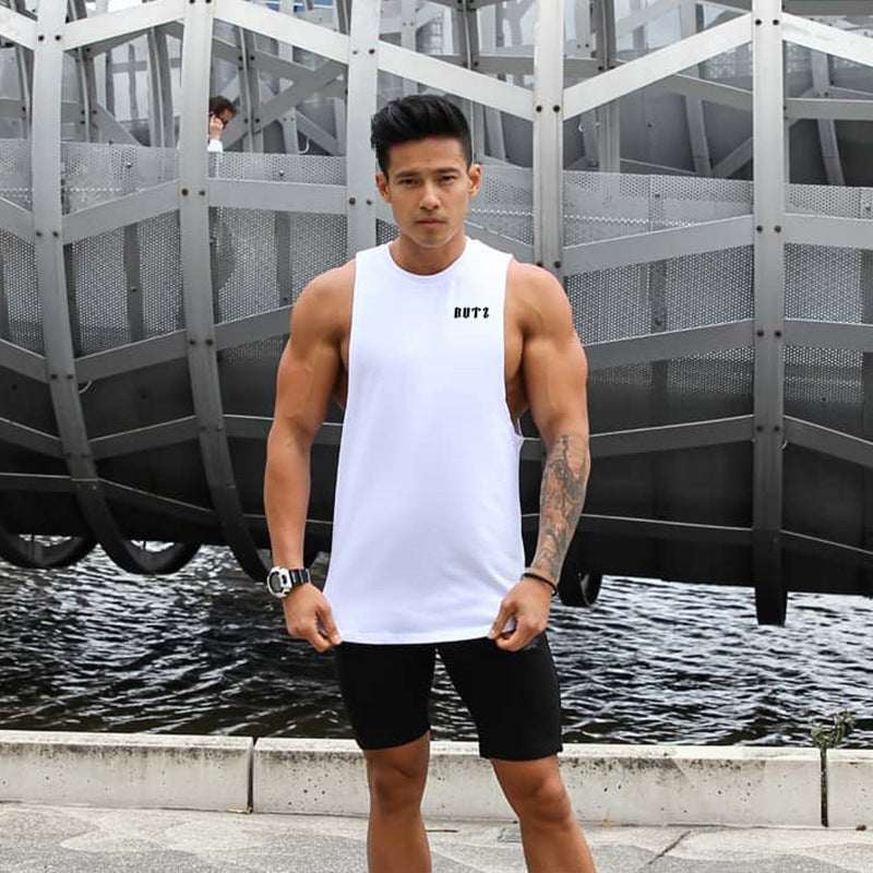 Men's Loose Camouflage Quick-Dry Workout Tank Top