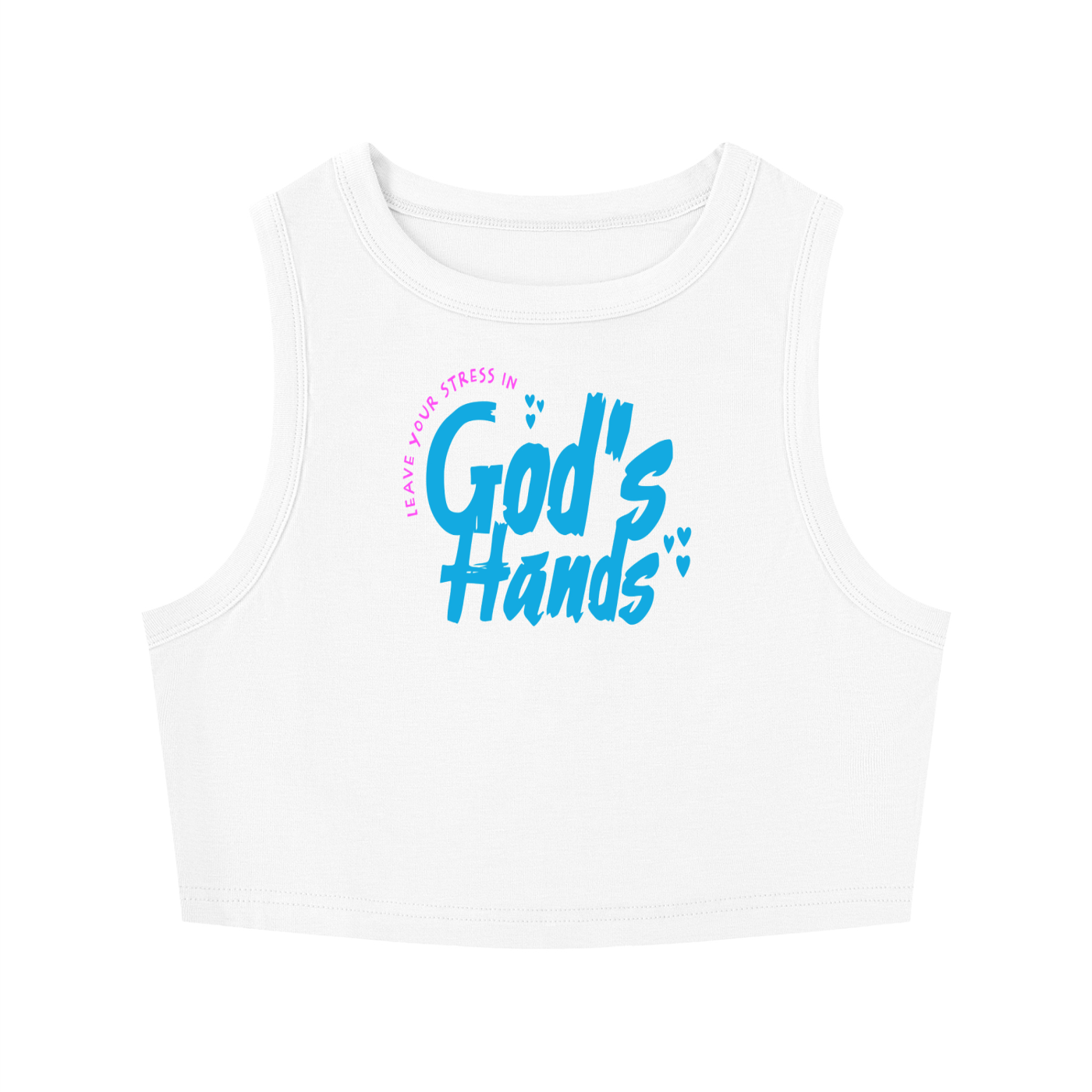 Women's Tight Crewneck Crop Tank Top