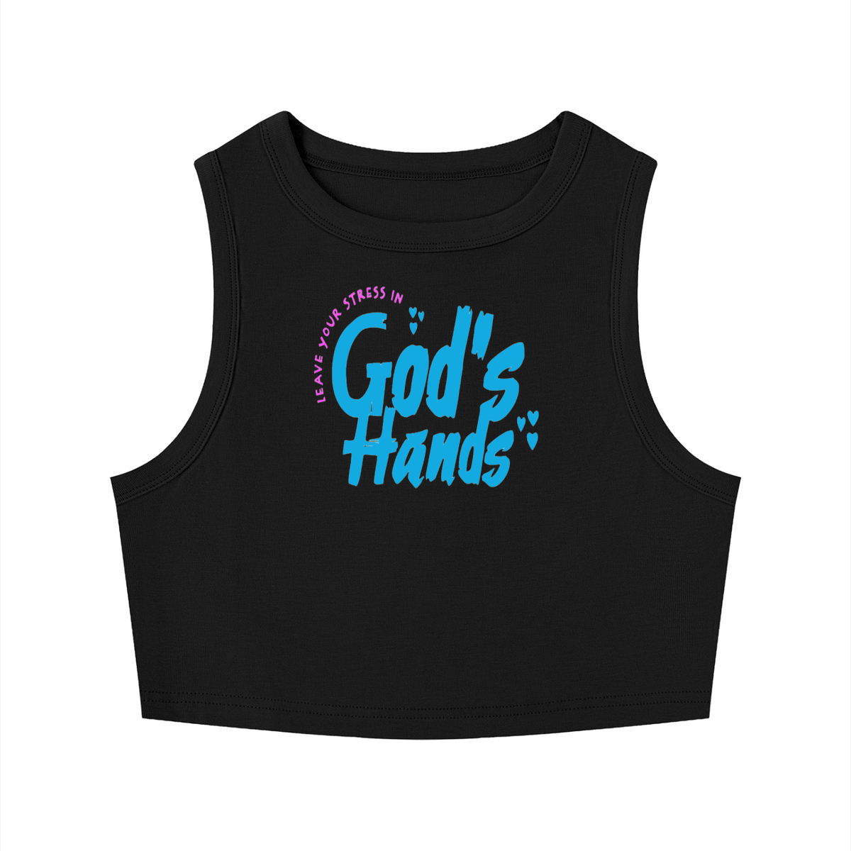 Women's Tight Crewneck Crop Tank Top