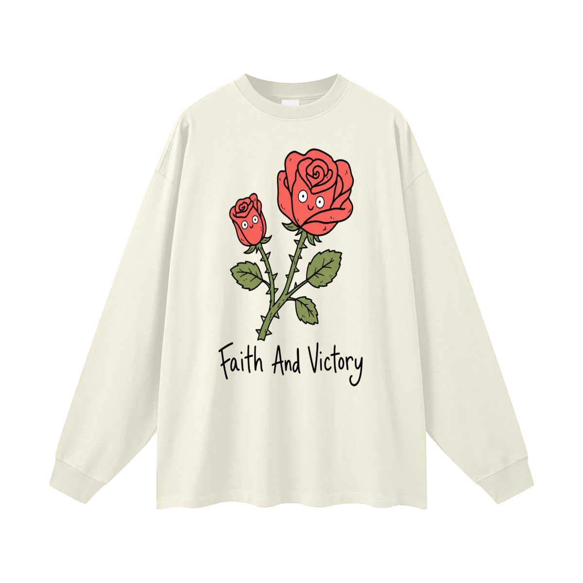 Oversized Unisex Long Sleeve T-Shirt