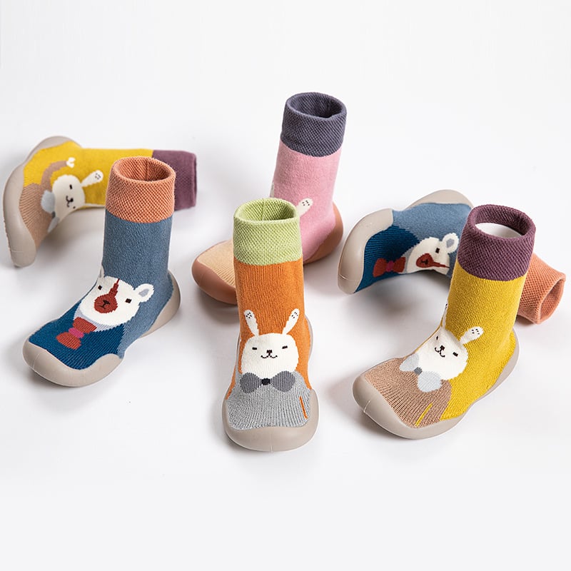 Soft-Soled Non-Slip Socks for Children's Shoes