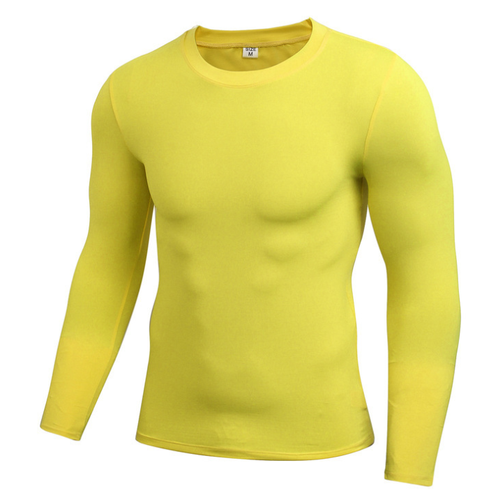Men's Moisture-Wicking Long Sleeve Workout Shirt