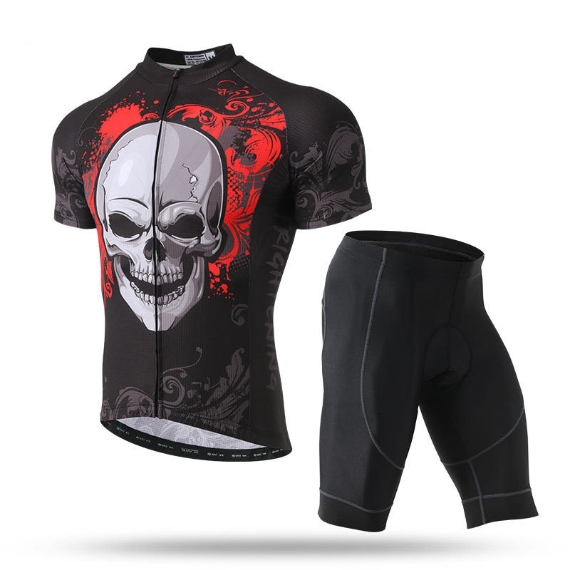 Summer Moisture-Wicking Breathable Cycling Outfit Set