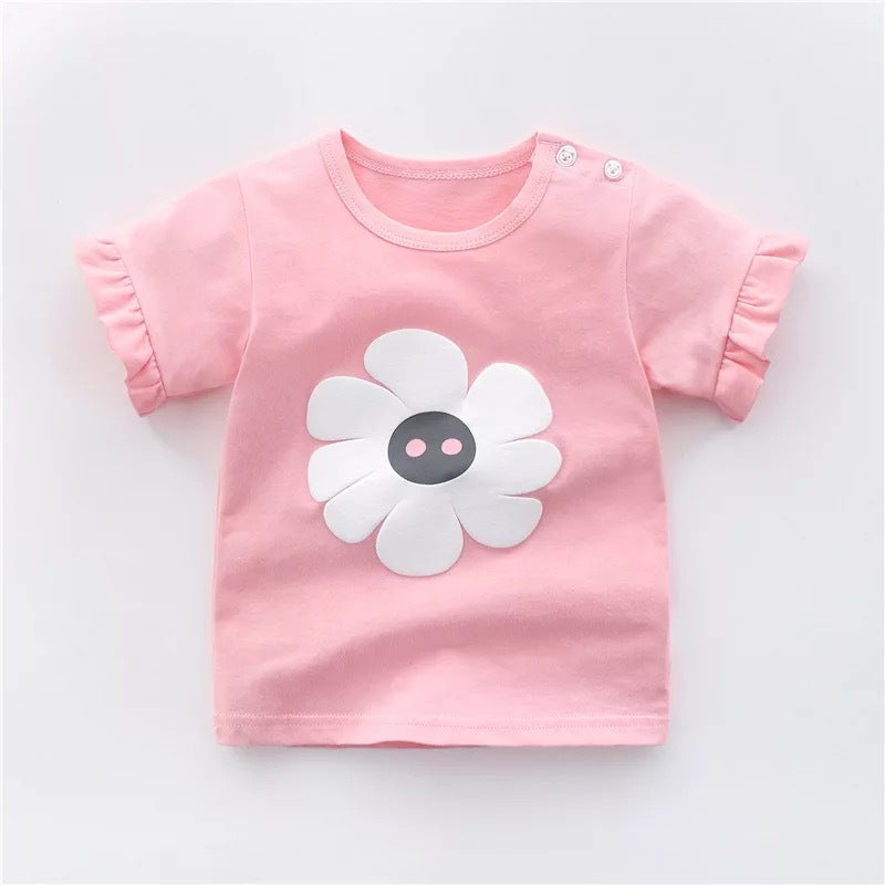 Cotton T-Shirts for Babies and Kids
