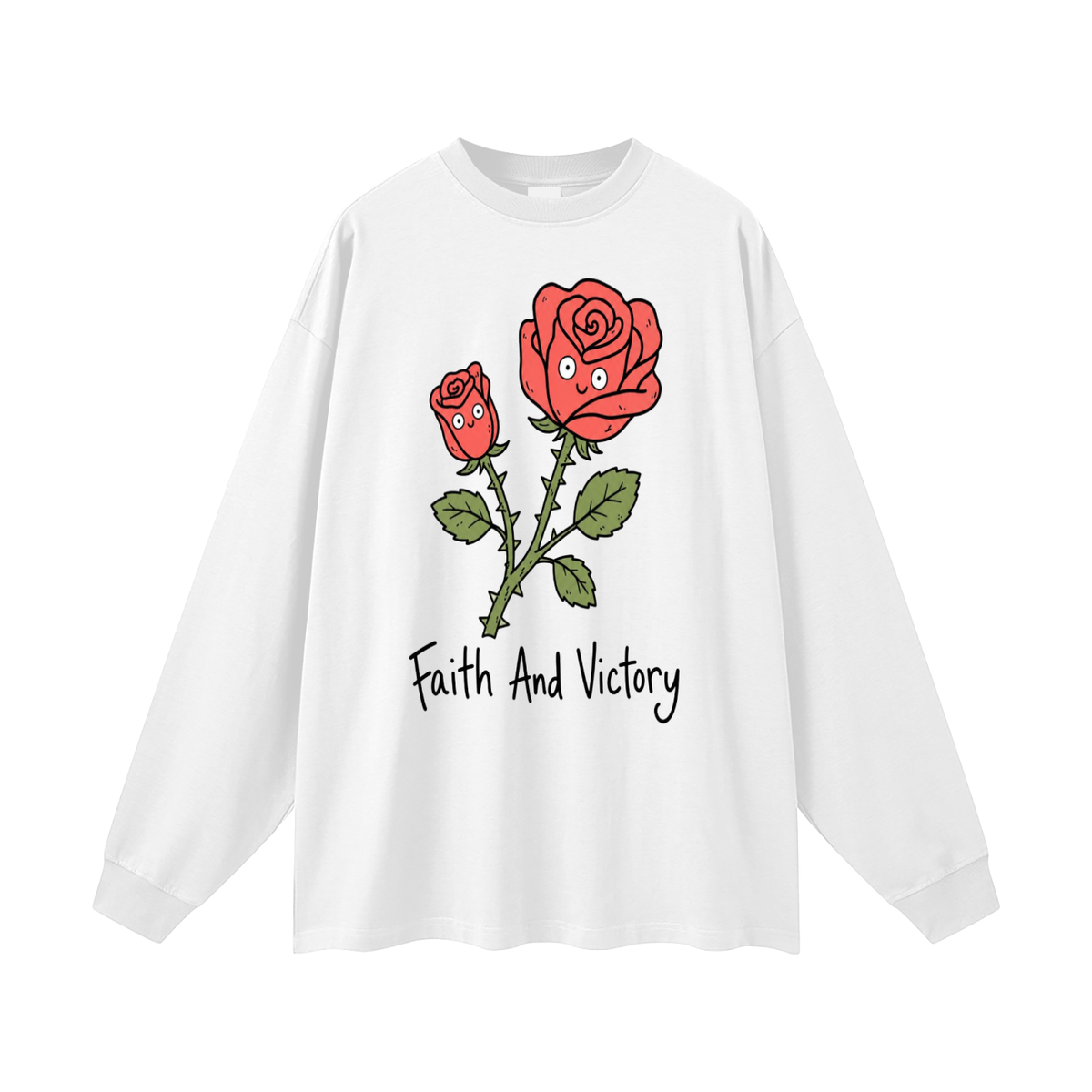 Oversized Unisex Long Sleeve T-Shirt