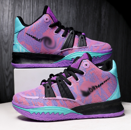 Men's High-Top Basketball Shoes for Spring, Couples' Style