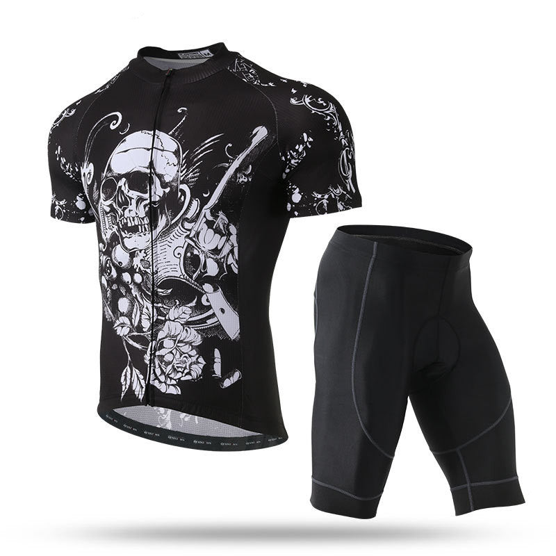 Summer Moisture-Wicking Breathable Cycling Outfit Set