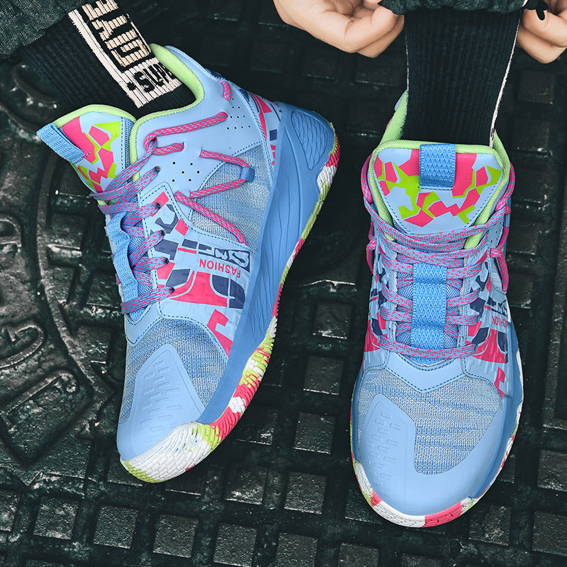 Factory Direct Basketball Shoes for Couples - High Top