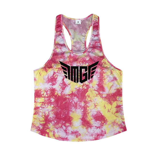 Men's Camouflage Quick Dry Fitness Tank Top Vest