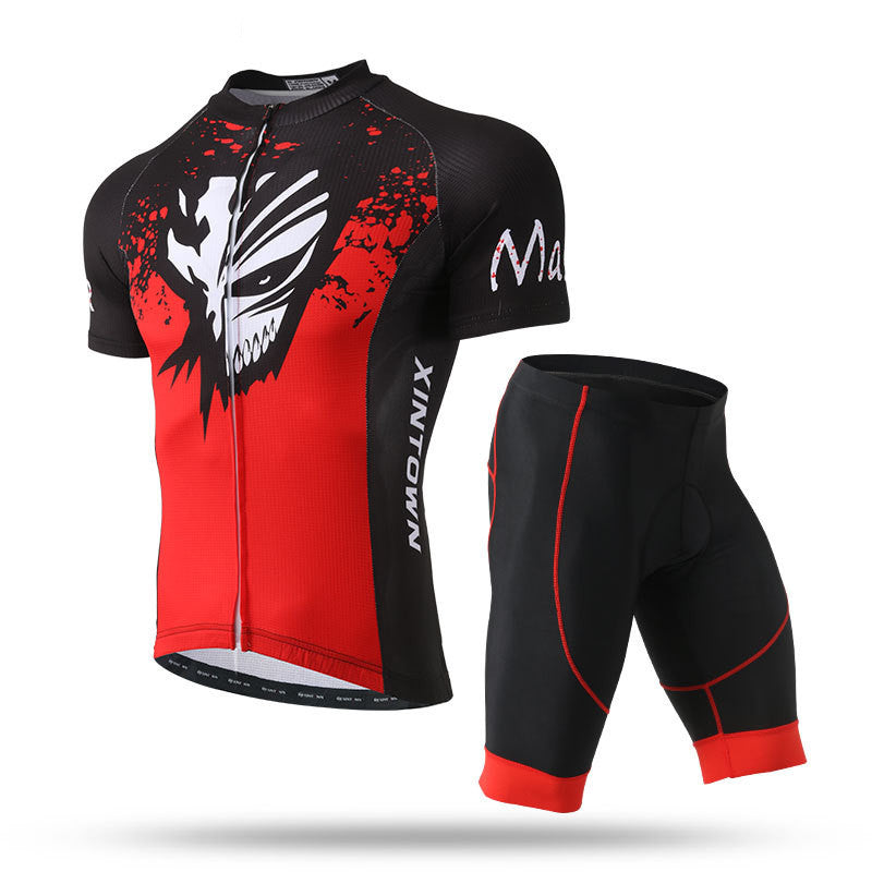 Summer Moisture-Wicking Breathable Cycling Outfit Set