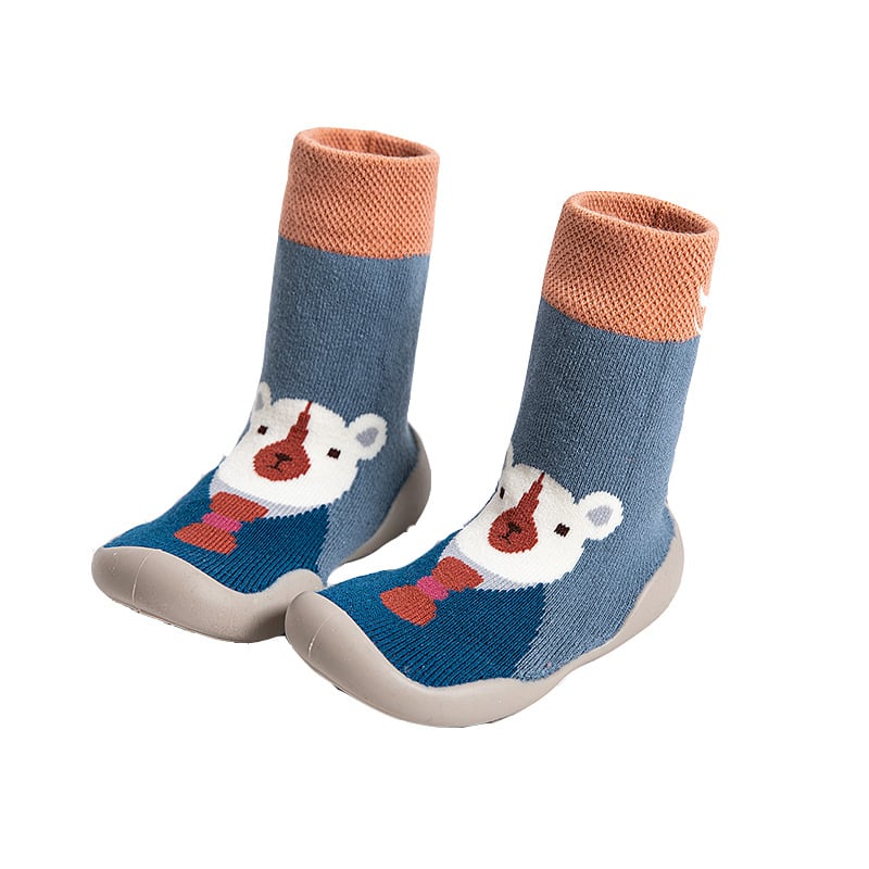 Soft-Soled Non-Slip Socks for Children's Shoes