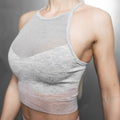 Seamless High-Elastic Moisture-Wicking Sports Bra